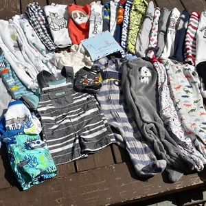 31+  pieces baby boy bundle set haul
